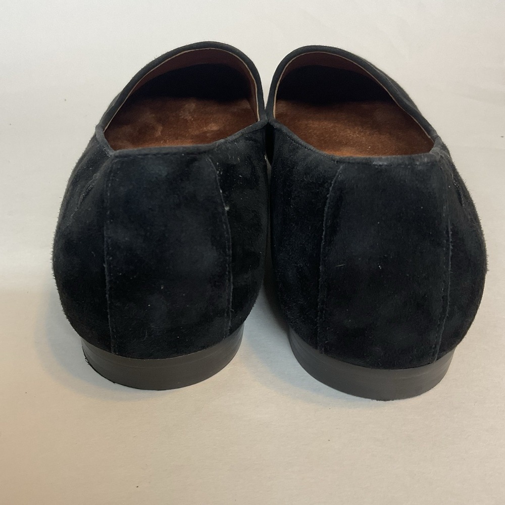 Vionic Willa II Black Suede Flat Slip-On Loafer Comfort Shoe Women's Size 8,5 - Picture 4 of 15
